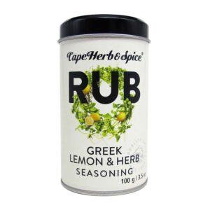 CHS Rub Tin Greek Lemon & Herb Seasoning  - 6 Pack
