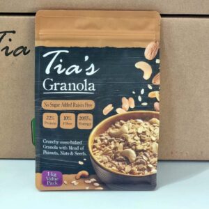Tia's Sugar & Raisin Free Muesli 1Kg Box Of 12