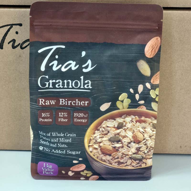 Tia's Bircher Muesli 1Kg Box Of 12