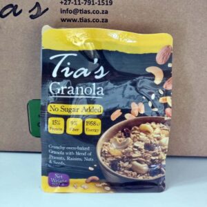 Tia's Sugar Free Muesli 500g Box Of 12