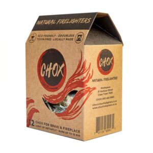 Chox Natural Fire Lighters - 12 boxes