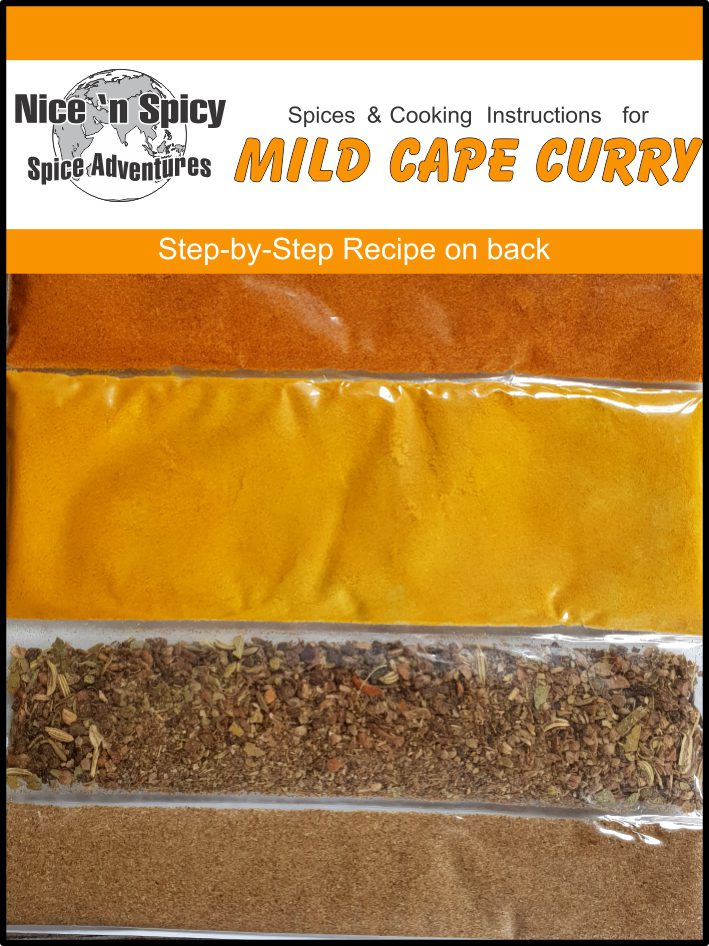 Nice n Spicy - Mild Cape Curry 20 units