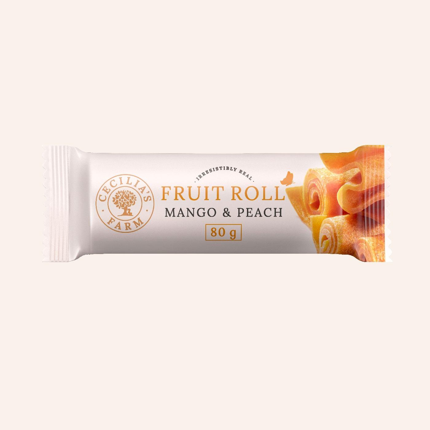 CW - Mango & Peach Roll 80g (case of 12)