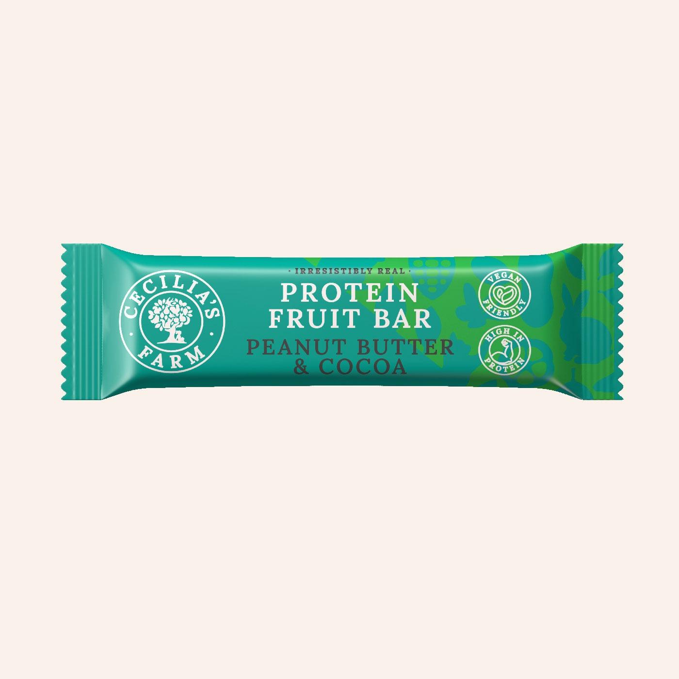 CW - Peant Butter & Cocoa Protein Bar 40g (18 per case)