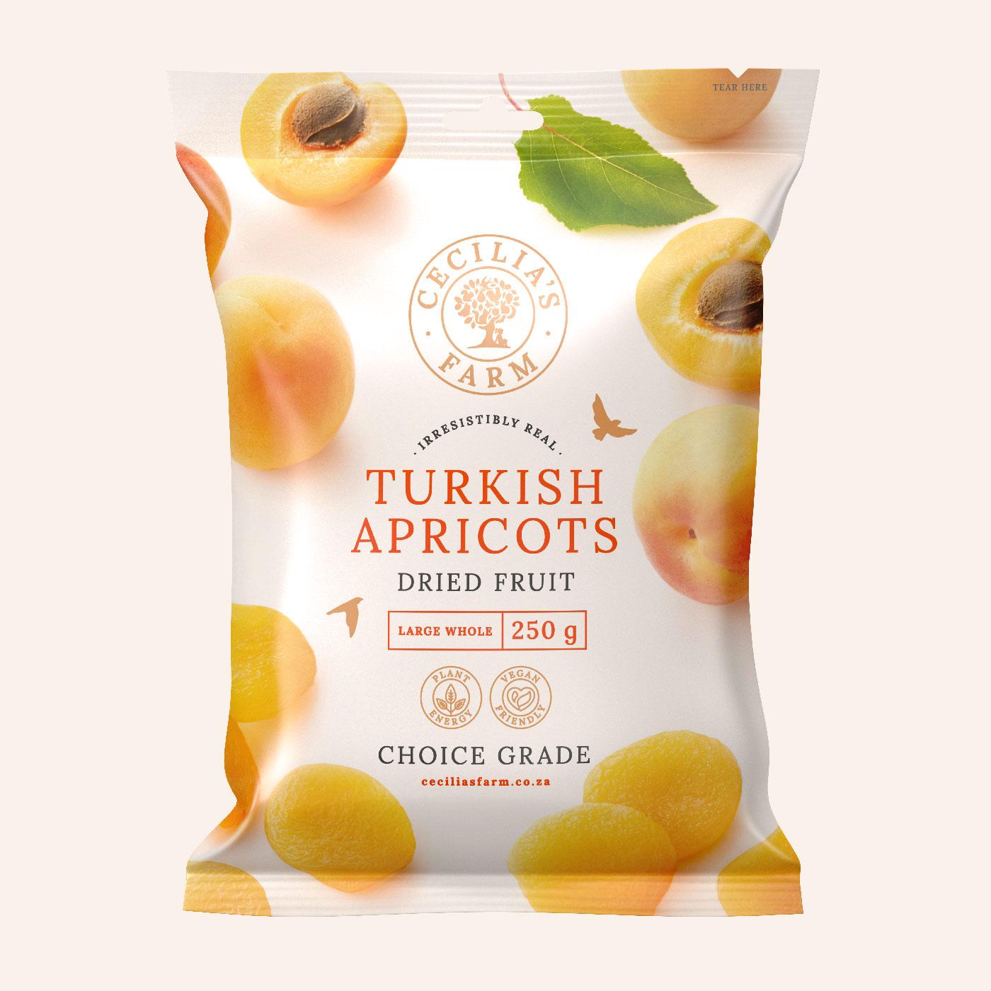 CW - Turkish Apricots Choice - 250g Box Of 12
