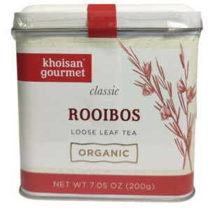 Khoisan Gourmet - Tea Tin Organic Rooibos Loose Leaf 200g