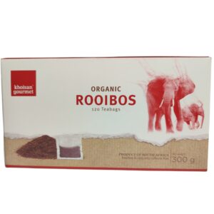 Khoisan Gourmet - Teabags Organic  Rooibos 300g (120 x 2.5g)