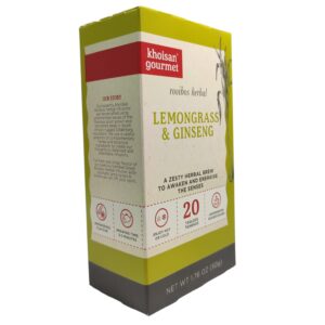 Khoisan Gourmet - Green R/Bos L/Grass & Ginseng Tea 50g