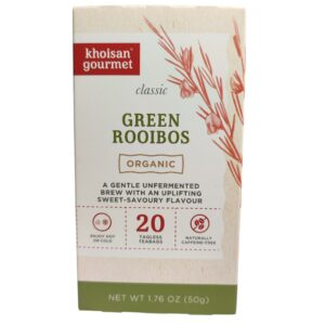 Khoisan Gourmet - Organic Green Rooibos 50g (20x 2.5g)
