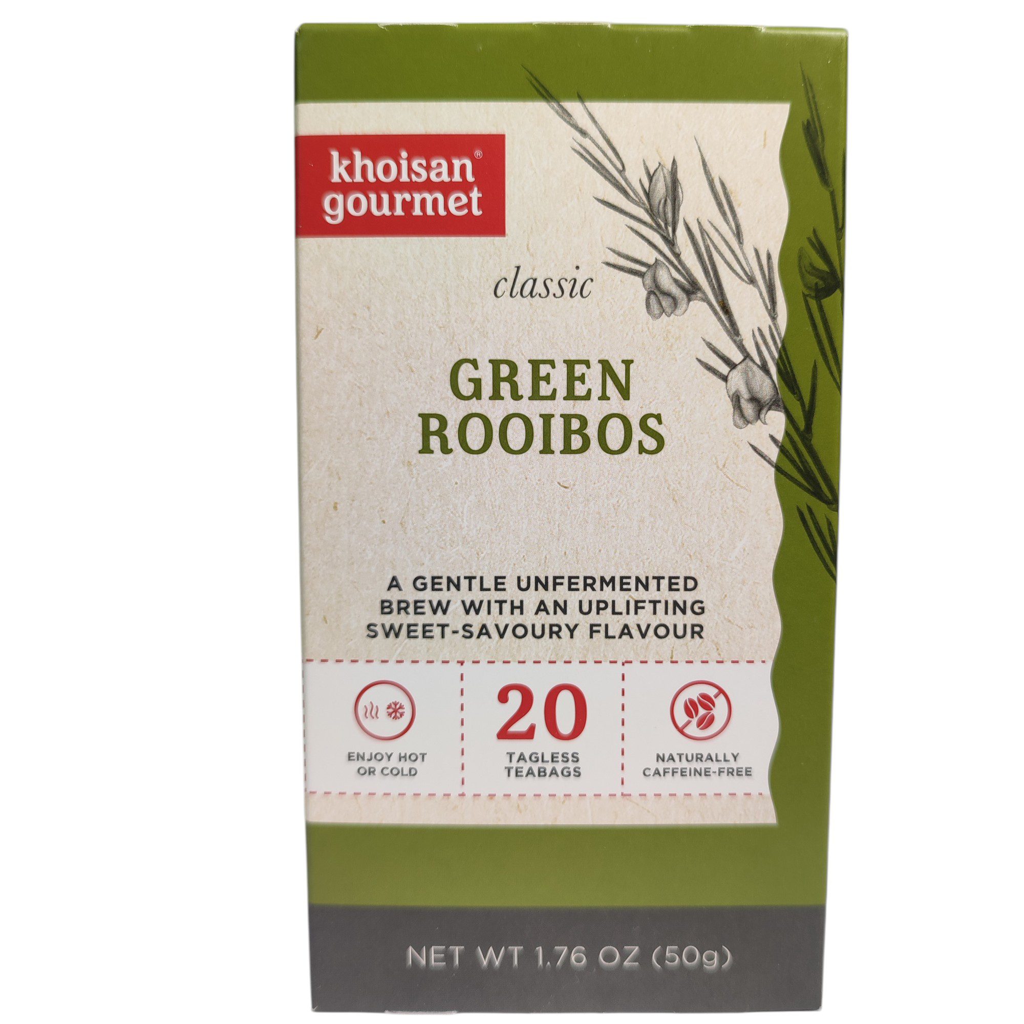 Khoisan Gourmet - Green Rooibos Classic 50g