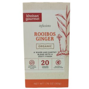 Khoisan Gourmet - Organic Rooibos Ginger Infusion 50g (20x 2.5g)