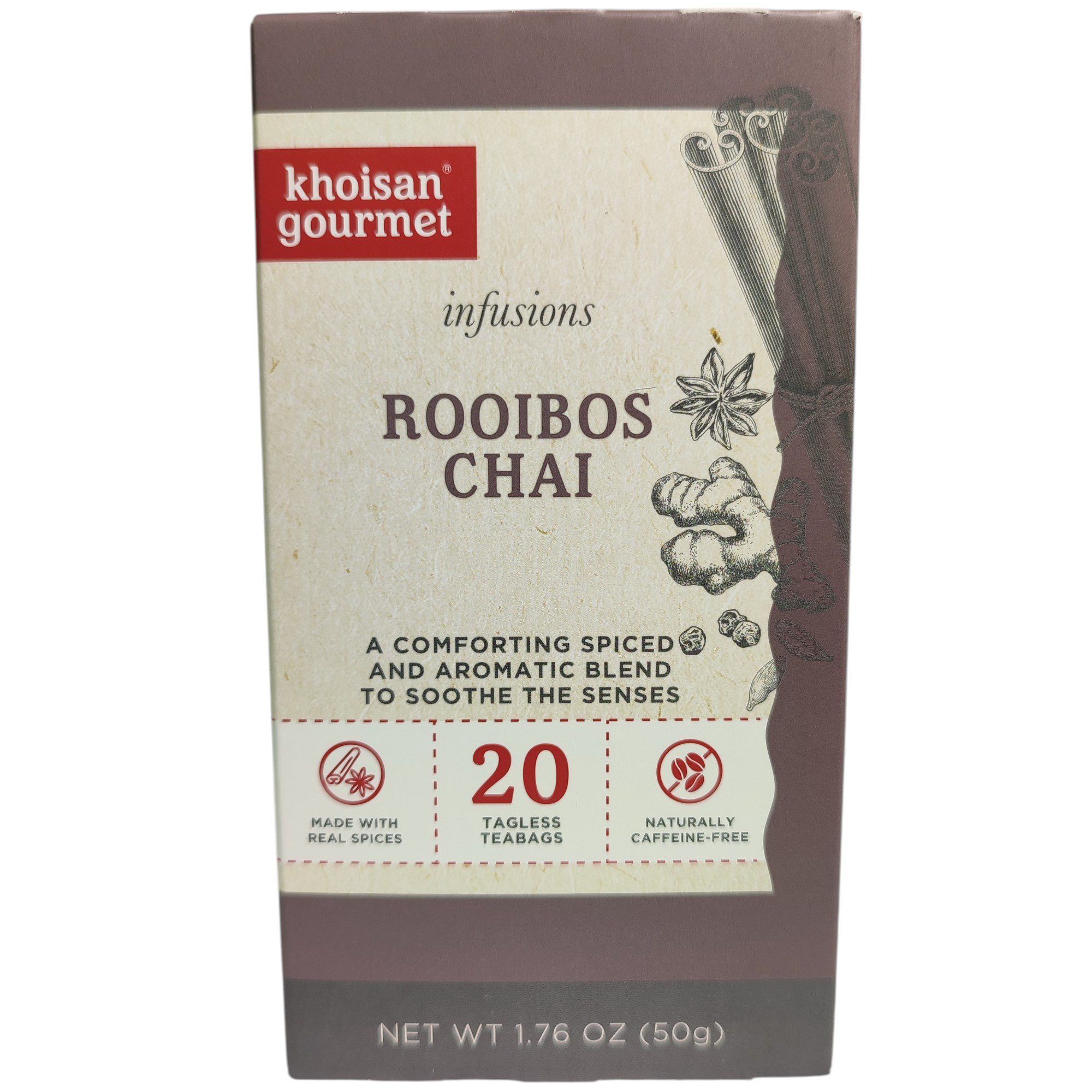 Khoisan Gourmet - Rooibos Chai Classic 50g (20x 2.5g)