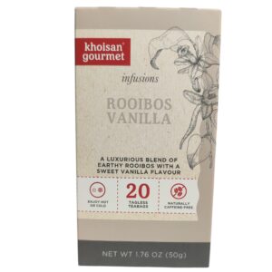 Khoisan Gourmet - Rooibos Vanilla Infusion 50g (20x2.5g)
