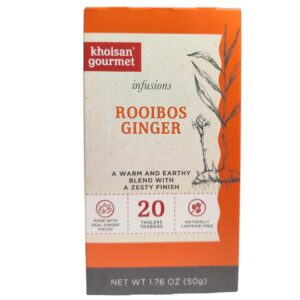 Khoisan Gourmet - Rooibos Ginger Infusion 50g (20x 2.5g)