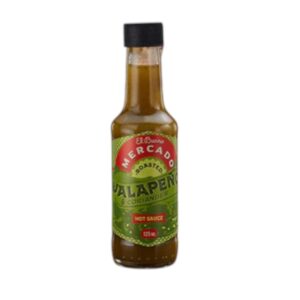 Mercado - Hot Sauce: Jalapeno & Corriander 125ml (box of 6)