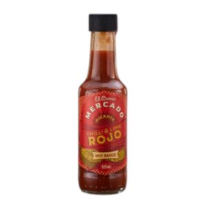 Mercado - Hot Sauce: Chilli Rojo 125ml (box of 6)
