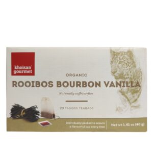 Khoisan Gourmet - 100% Organic Bourbon Vanilla Tea 40g