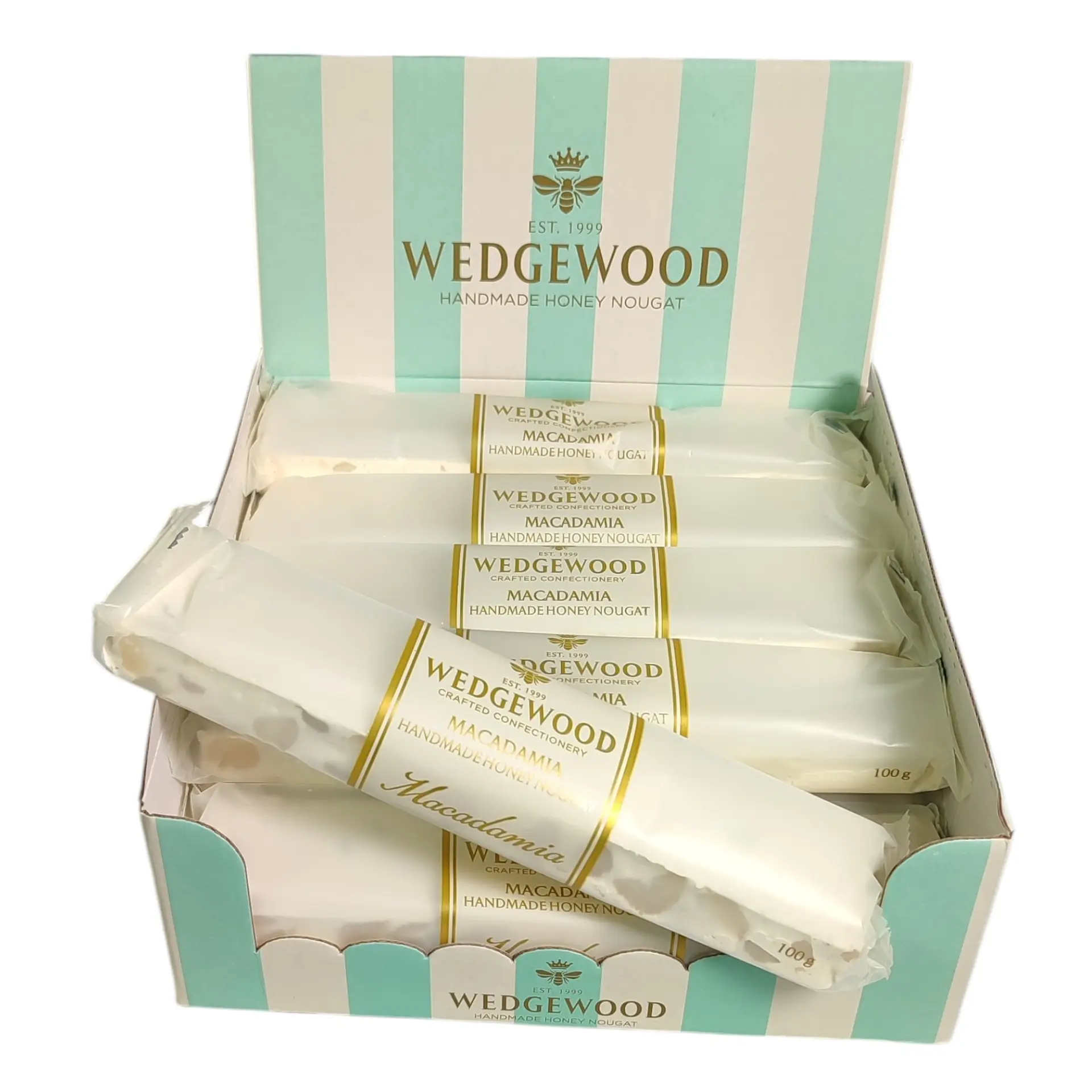 Wedgewood - FBMAC - FILM Bar Macadamia Nougat 100g (15 per box)