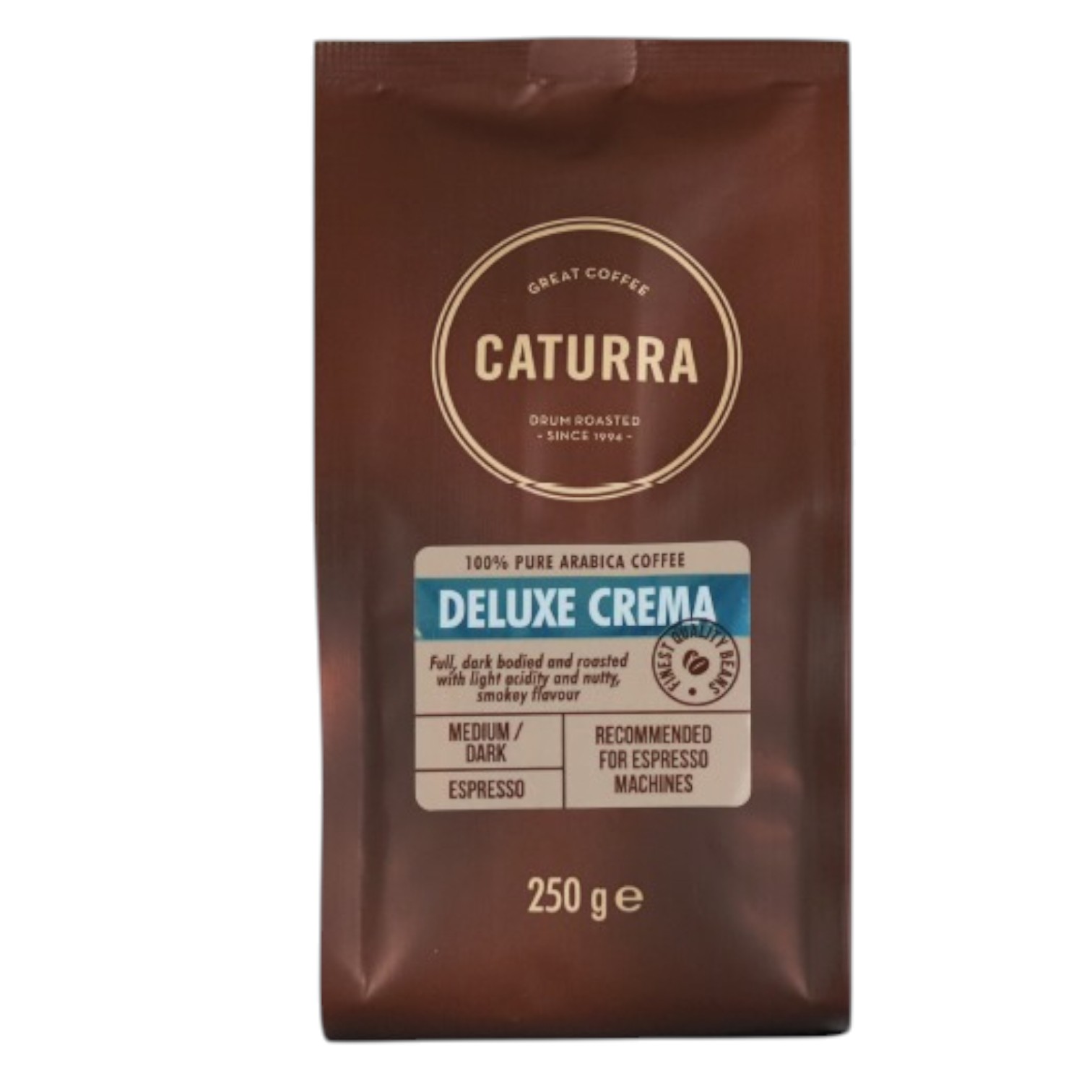CAT - Deluxe Crema Beans 250g - 20 Pack