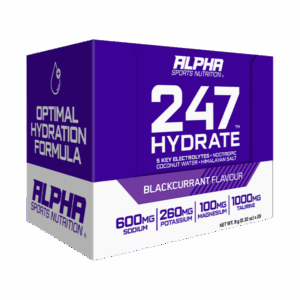 Alpha - 247 Hydrate: Blackcurrant (box of 20 sachets)