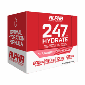 Alpha - 247 Hydrate: Strawberry Twist (box of 20 sachets)