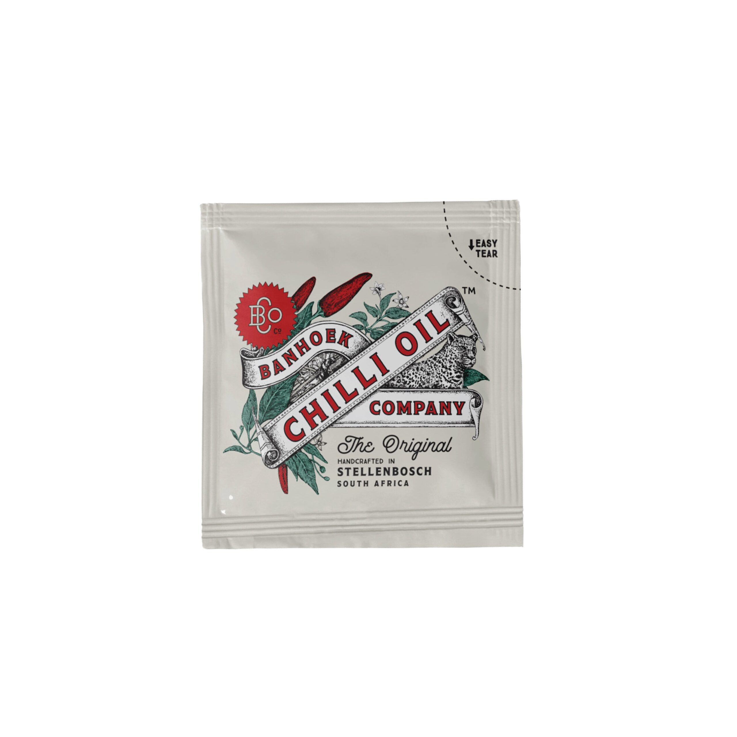Banhoek Chilli Oil 5ml Sachet Pack 50x 5ml