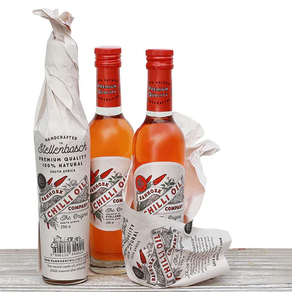 Banhoek Chilli Oil - Original WRAPPED - 12x 250ml