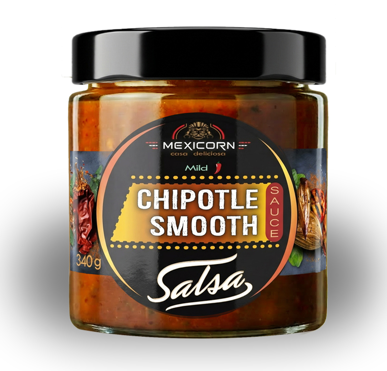MEXICORN Smooth Chipotle Salsa 8x 290g
