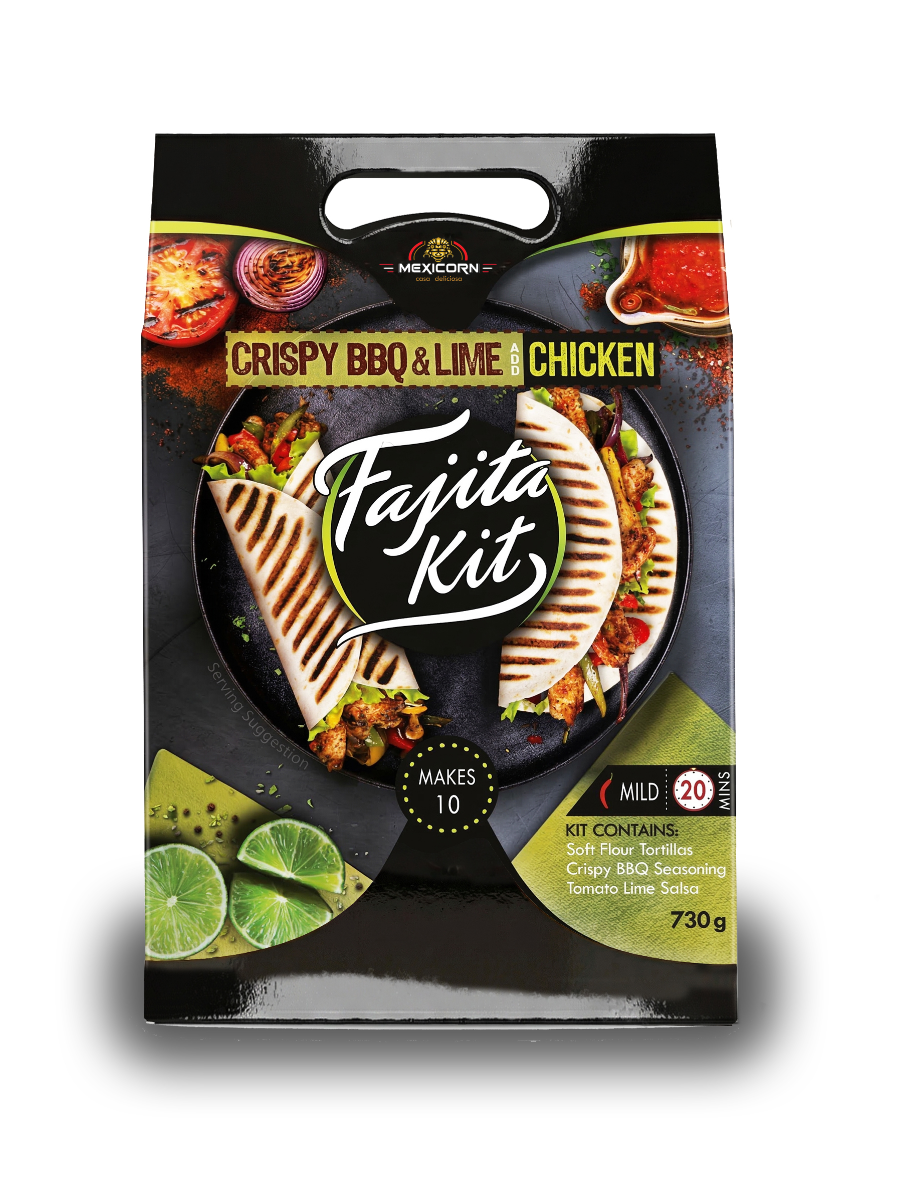 MEXICORN Fajita Meal Kit 8x 730g