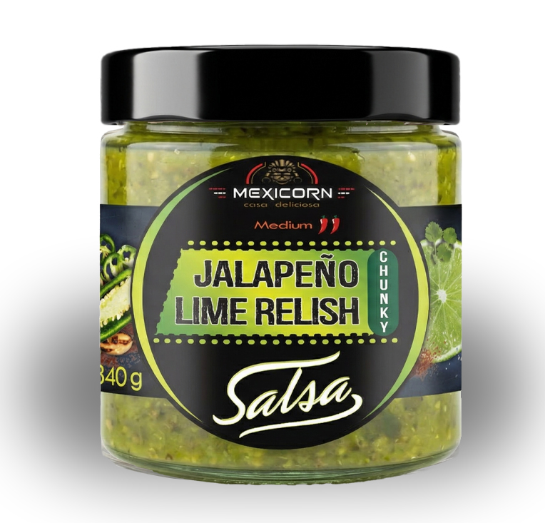 MEXICORN Jalapeno Lime Relish 8x 340g
