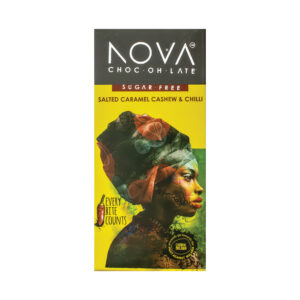 Nova - Dark Chili & Caramel Chocolate Slab 20 x 40g