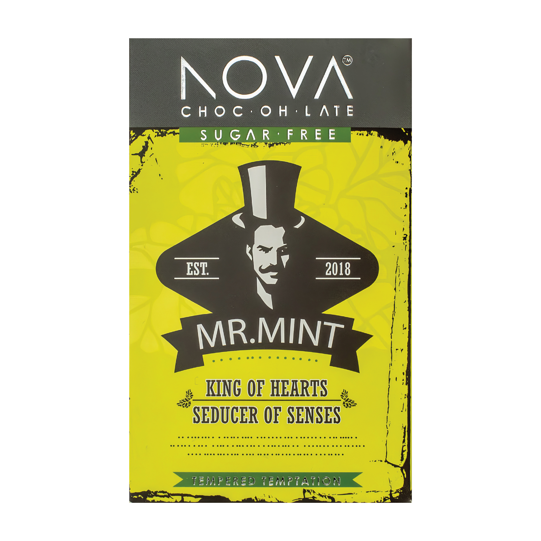 Nova - Dark Mint Chocolate Slab 12 x 100g