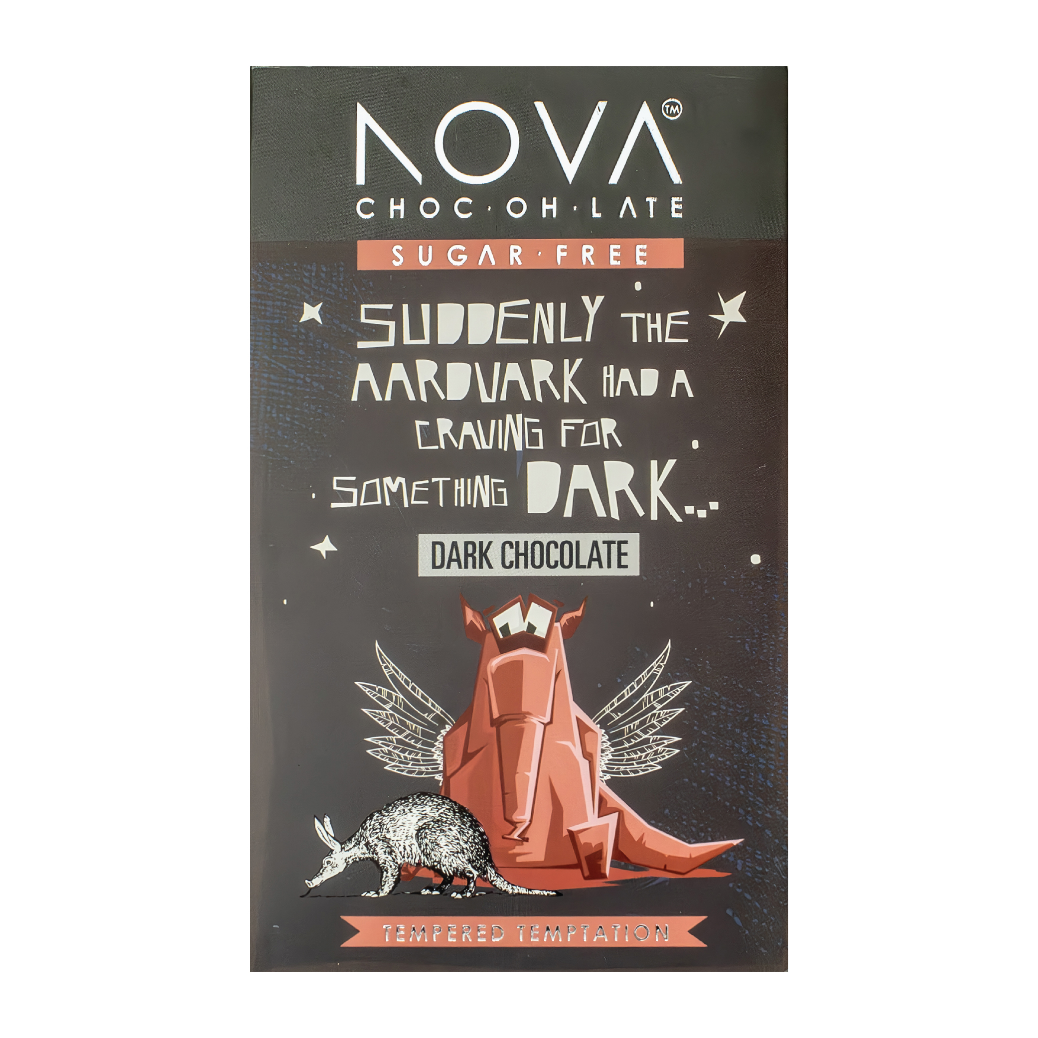 Nova - Dark Plain Chocolate Slab 12 x 100g
