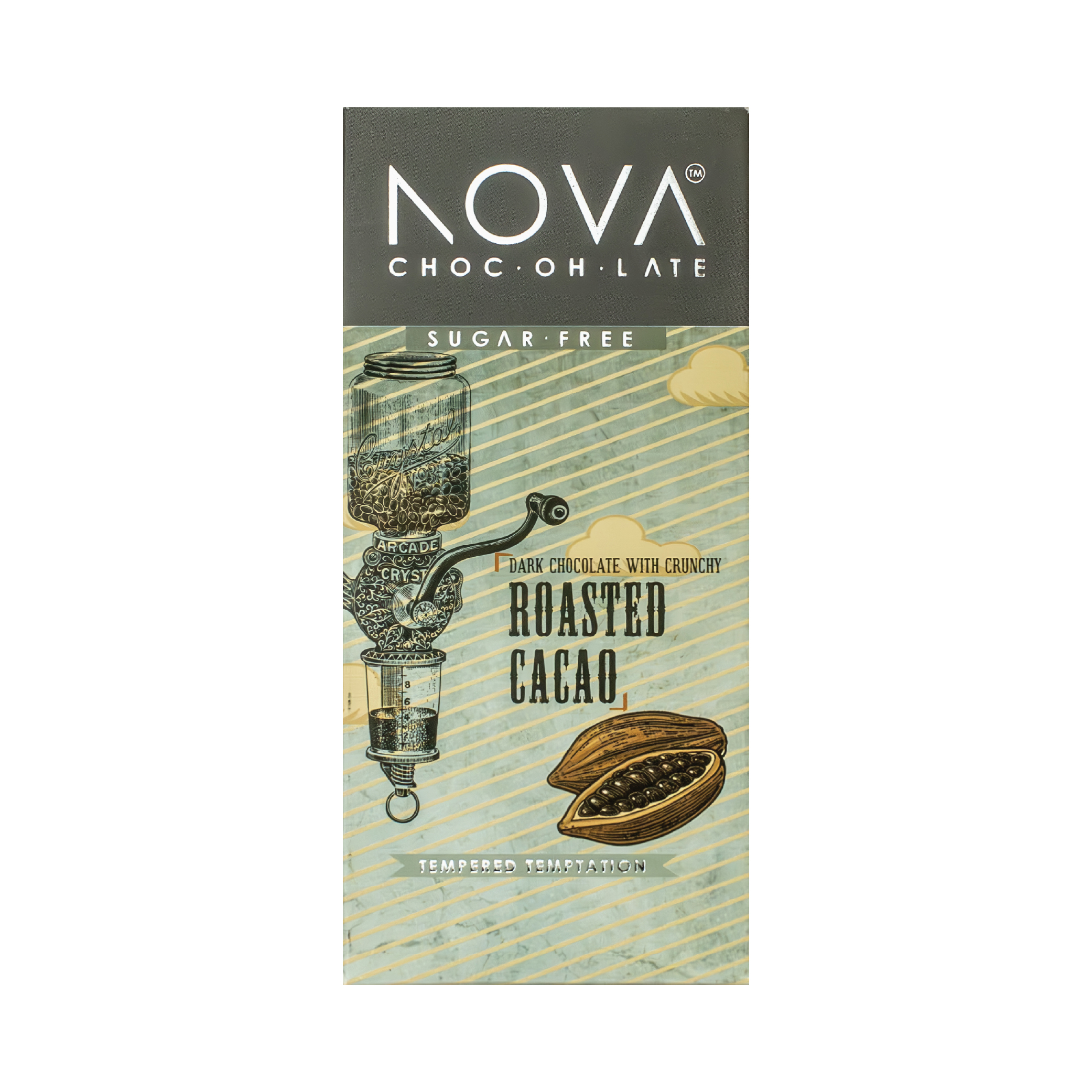 Nova - Dark Roasted Cocoa Chocolate Slab 20 x 40g