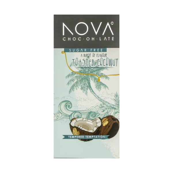 Nova - Dark Coconut Chocolate Slab 20 x 40g