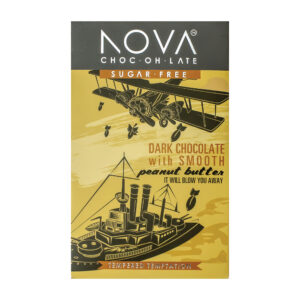 Nova - Dark Peanut Butter Chocolate Slab 12 x 100g