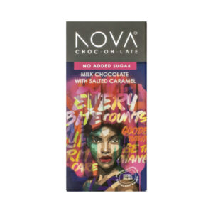 Nova - Milk Salted Caramel Chocolate Slab 20 x 40g
