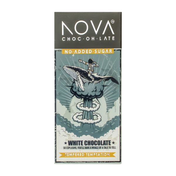 Nova - White Plain Chocolate Slab 20 x 40g