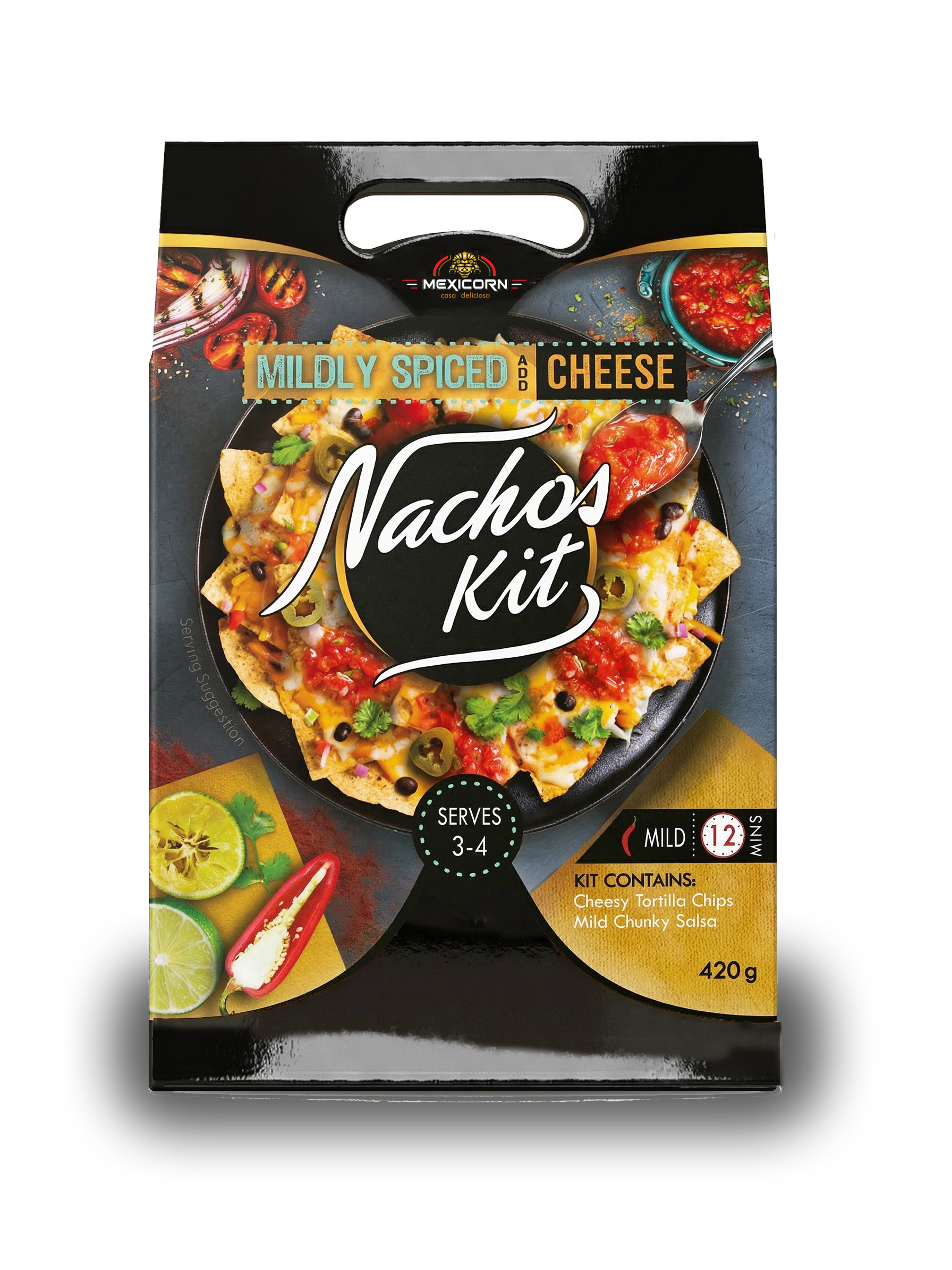 MEXICORN Nacho Kit 8x 420g