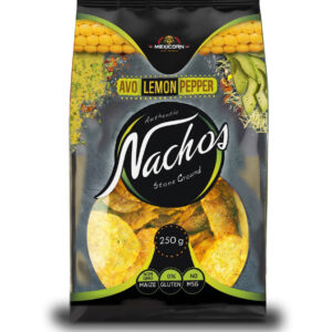 MEXICORN Nachos - Avo Lemon & Black Pepper - 9x 250g