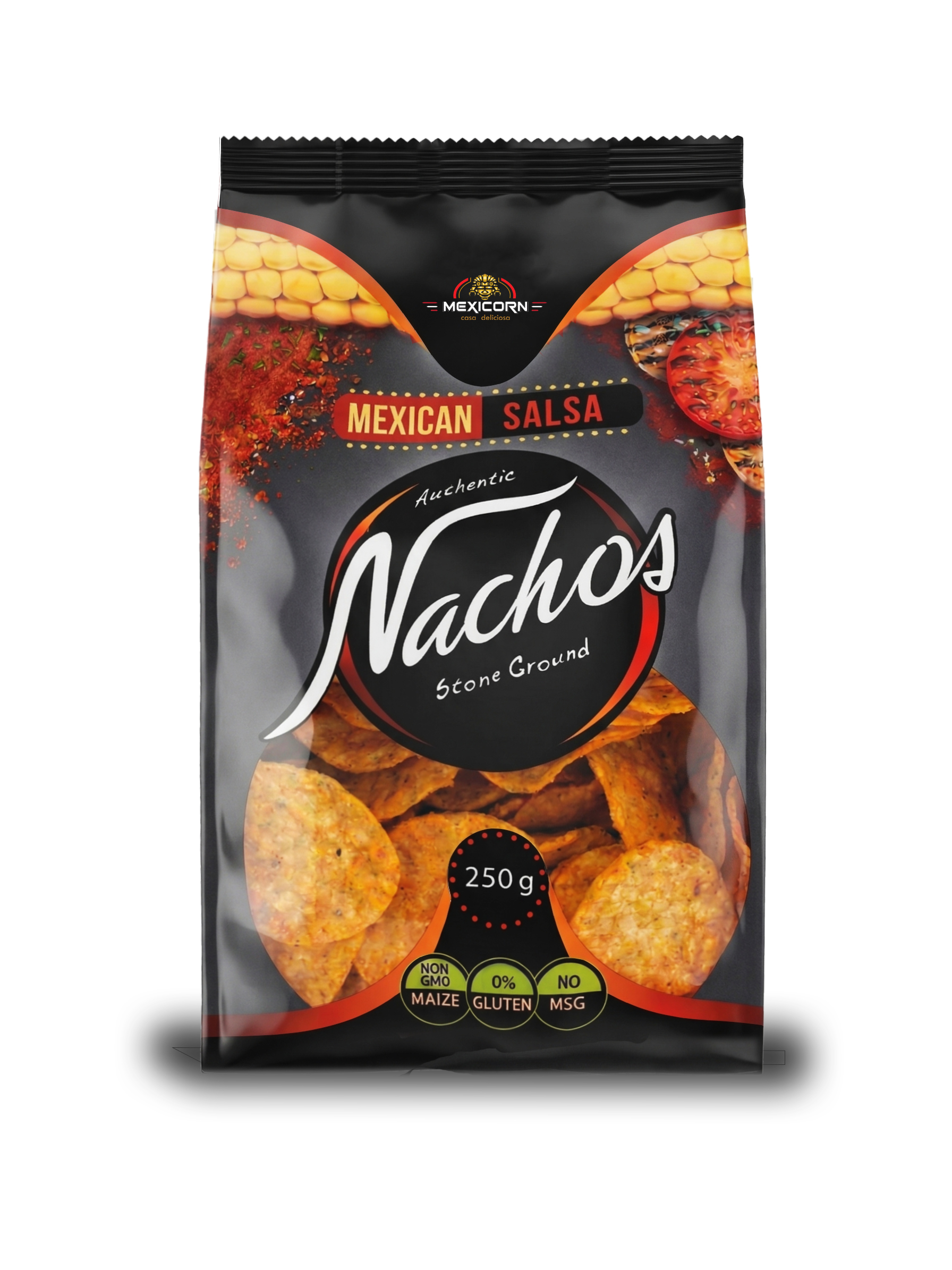 MEXICORN Nachos - Mexican Salsa - 20x 100g