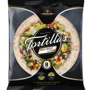 MEXICORN Tortillas 8 Pack Whole Grain (6 x 320g)