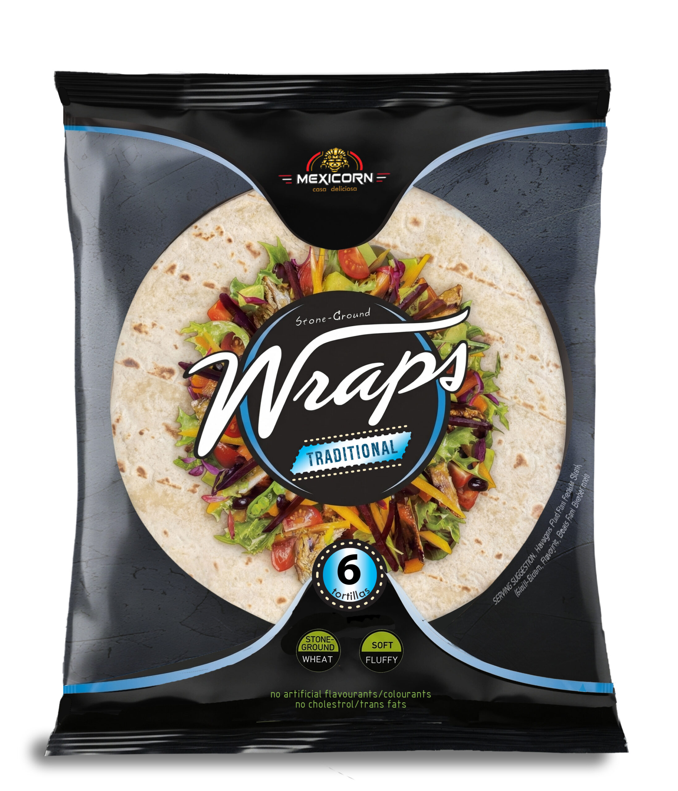 MEXICORN Wrap 6 Pack Traditional (16 x 420g)