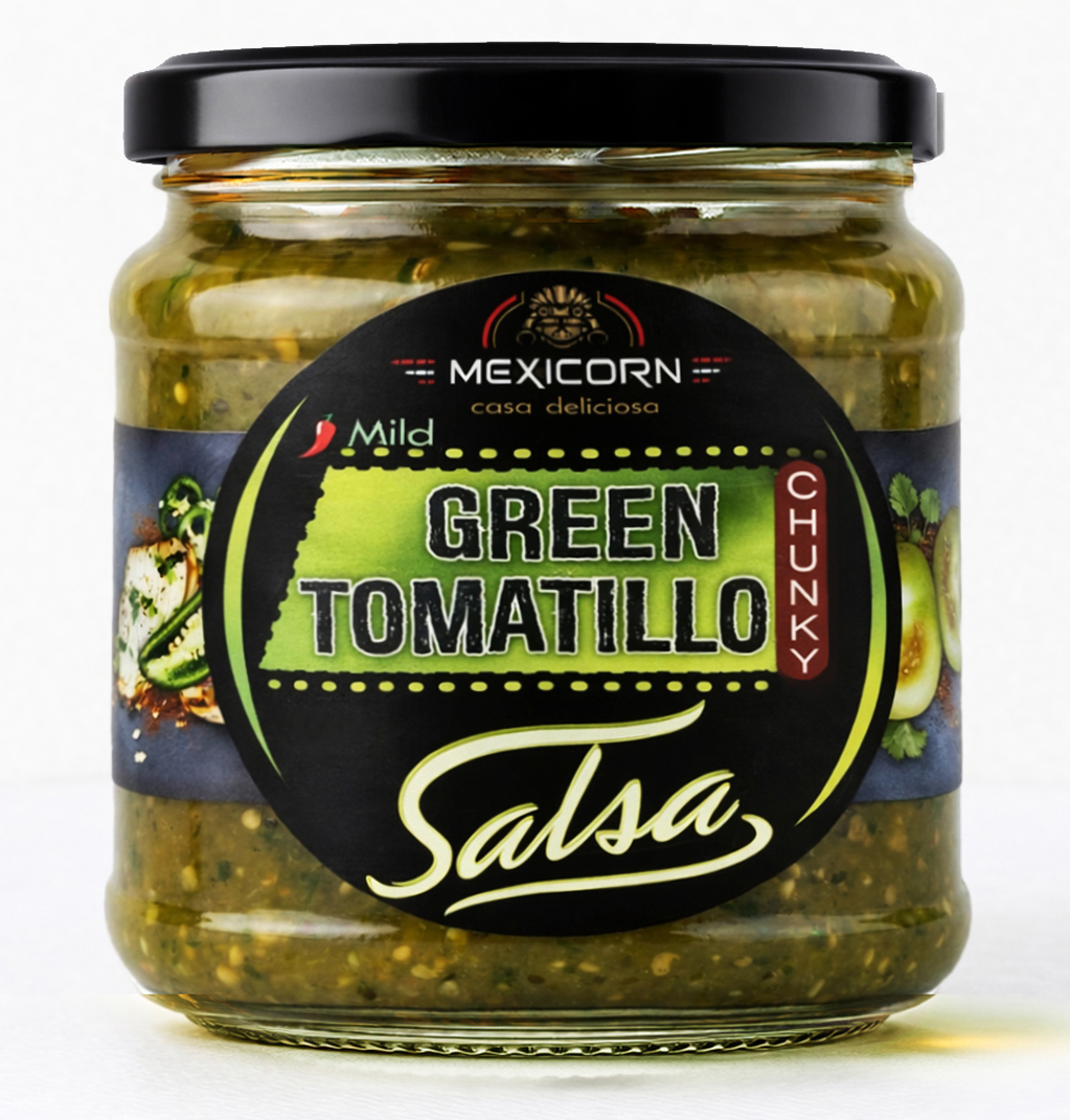 MEXICORN Mexican Green Salsa 8x 290g