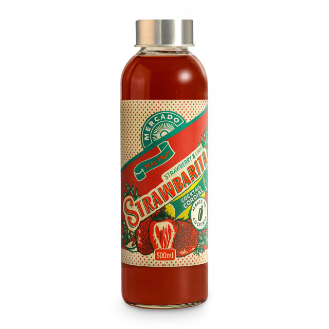 Mercado - Cordial: Strawbarita (8x 500ml)