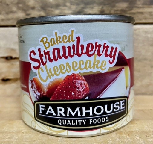 Tin Cakes - Baked Strawberry Cheesecake - Case of 6x 200g