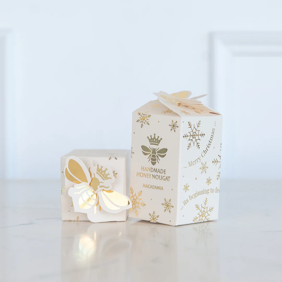 BONHBXMAS - Christmas Honey Bee Macadamia (24x 24g)